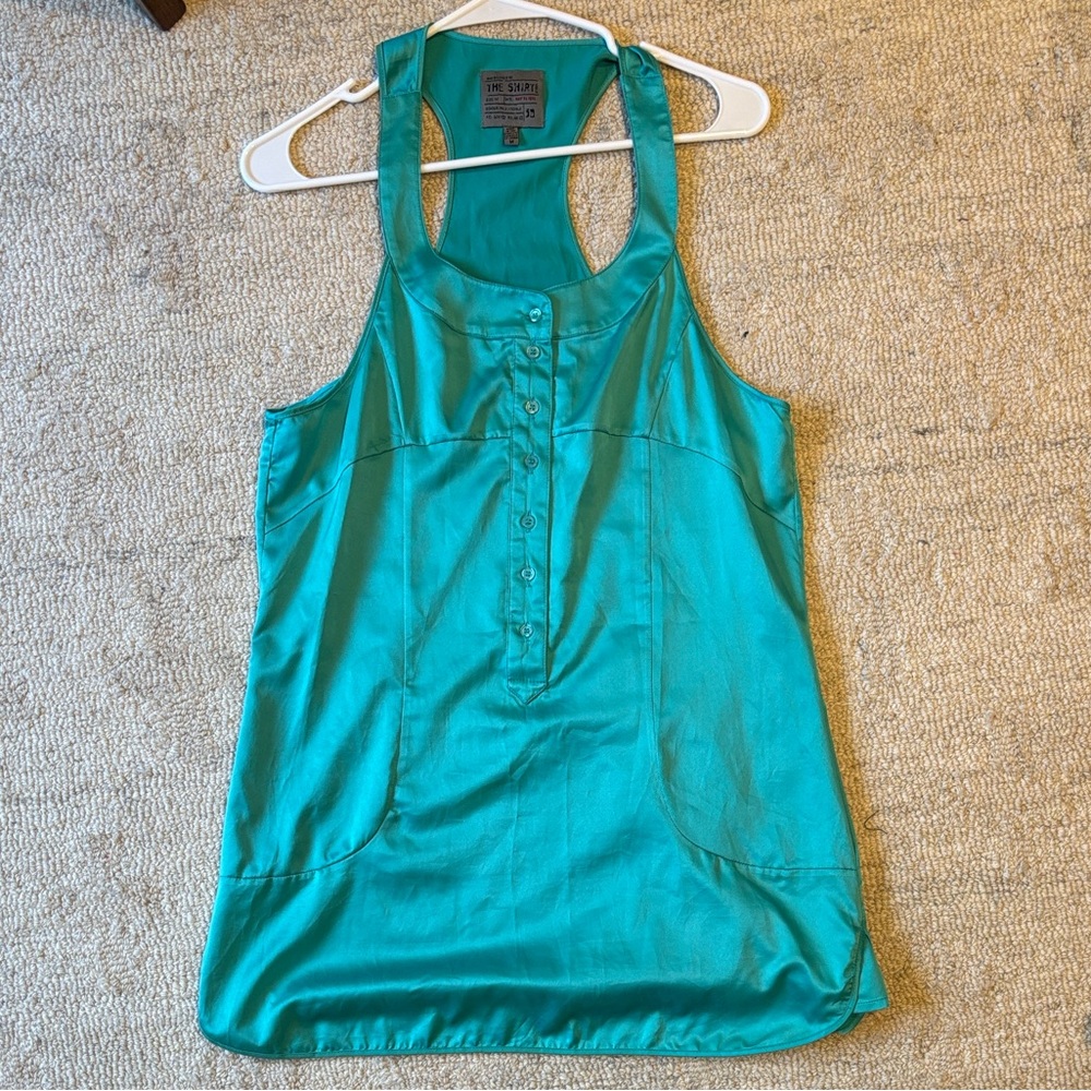 Joe's Jeans Teal Sleeveless Tunic Top